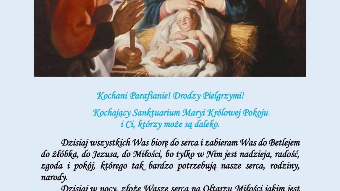 życzenia na Boże Narodzenie A.D. 2024