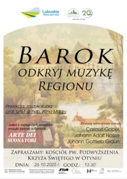 Koncert 26.10.2025 r. Barok – odkryj muzykę regionu”