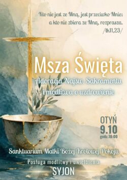 Msza z modlitwami o uzdrowienie